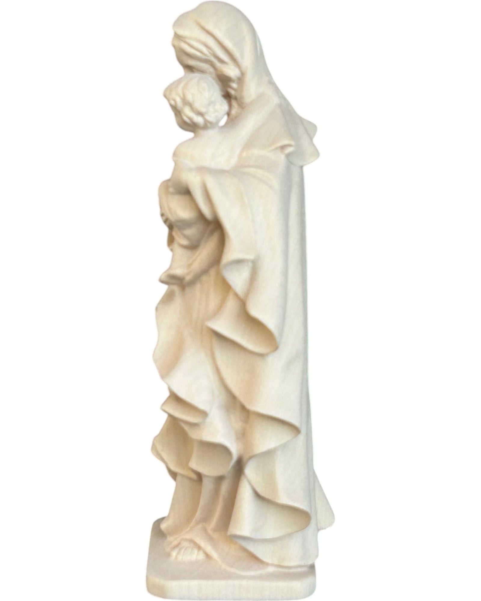 Madonna vom Herzen mit Kind - mit Ölfarben lasiert