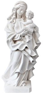 Vierge à l'enfant en fibre de verre