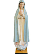 Madonna von Fatima aus Holz Handgeschnitzt - mit Ölfarben lasiert