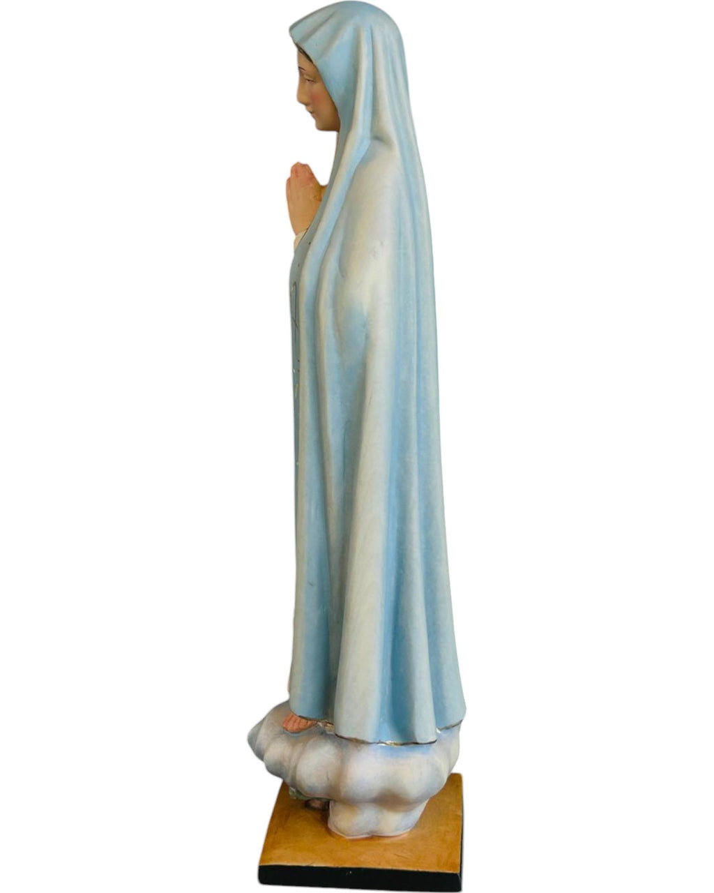 Madonna von Fatima aus Holz Handgeschnitzt - mit Ölfarben lasiert