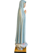 Madonna von Fatima aus Holz Handgeschnitzt - mit Ölfarben lasiert