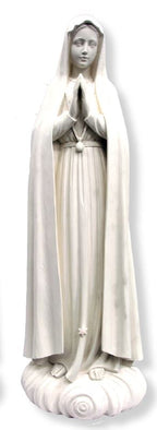 Notre Dame de Fatima pèlerine en fibre de verre