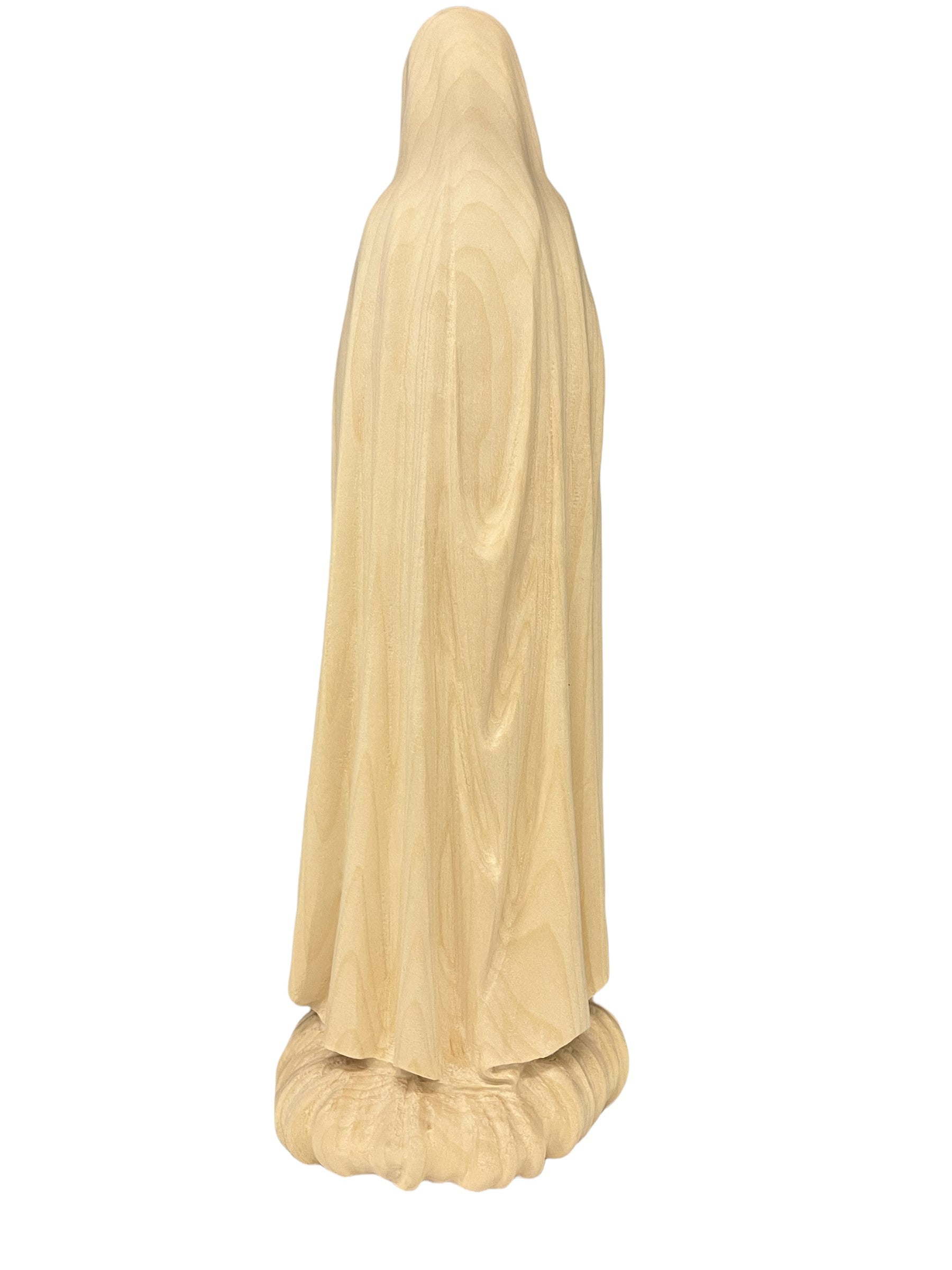 Notre-Dame de Fatima pèlerine en bois