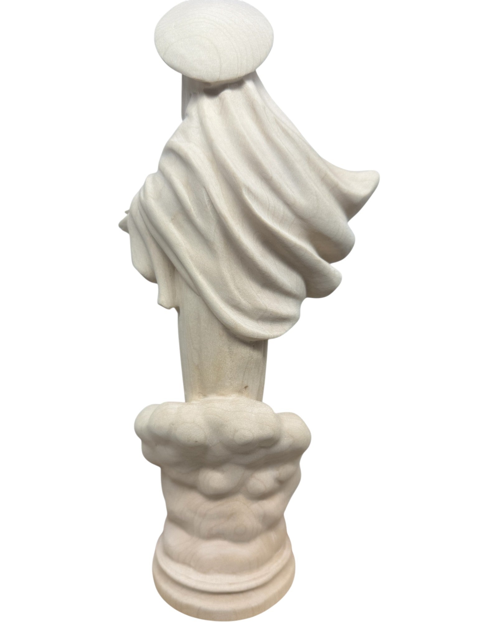 Our Lady of Medjugorje wood statue - color