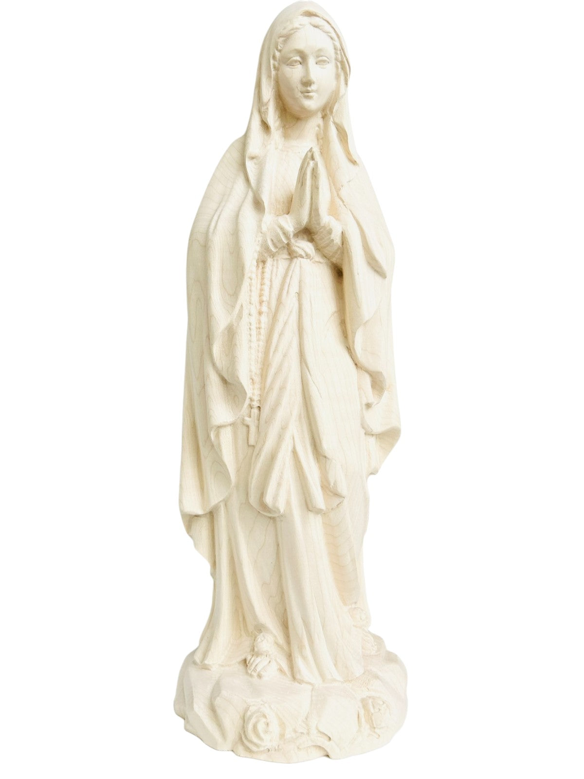 Madonnina di Lourdes in legno