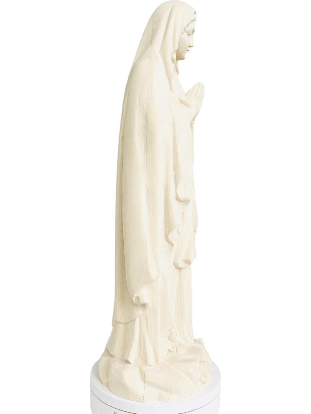 Lourdes Madonna Statue und Holzfigur - mit Ölfarben lasiert
