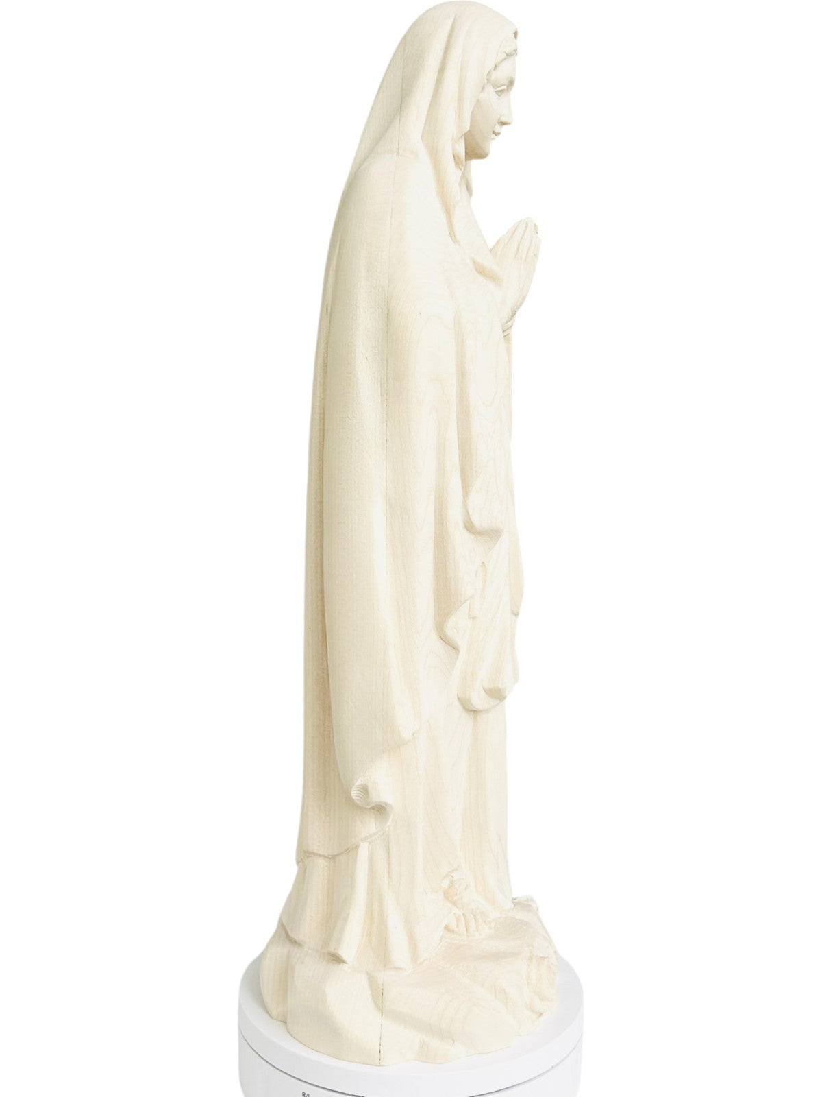 Lourdes Madonna Statue und Holzfigur - mit Ölfarben lasiert