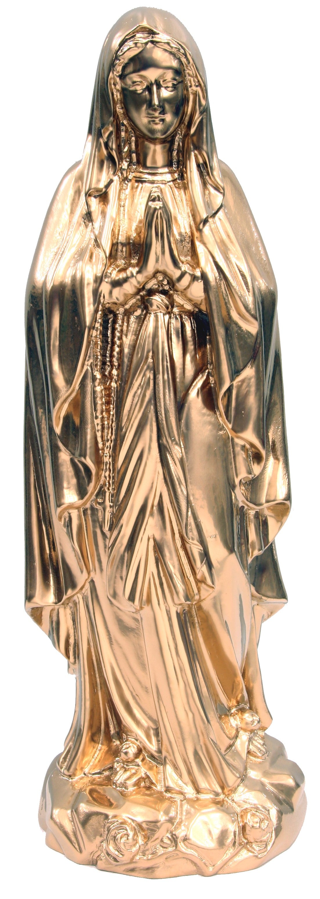 Notre-Dame de Lourdes en résine de fibre de verre
