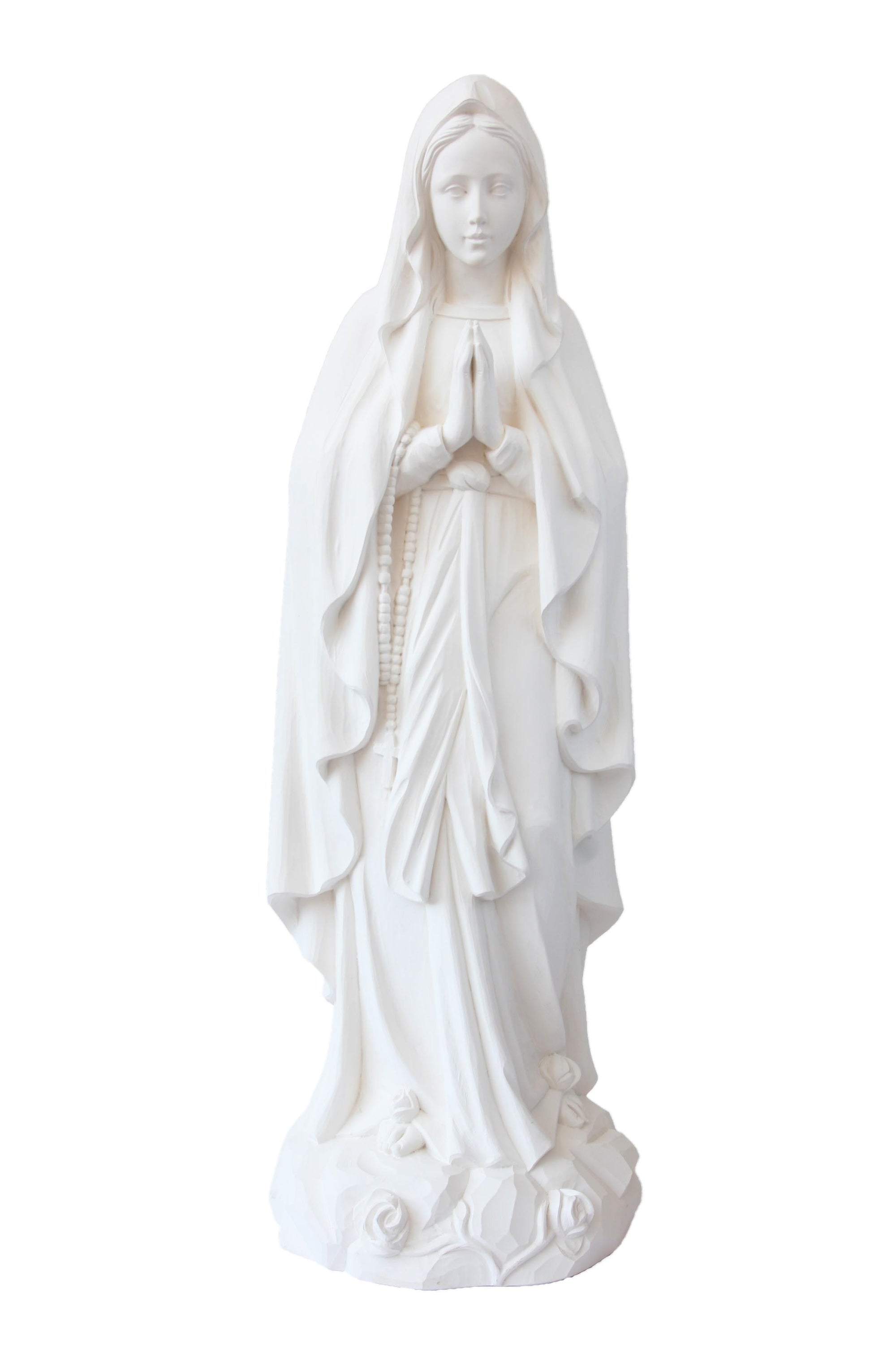Notre-Dame de Lourdes en résine de fibre de verre