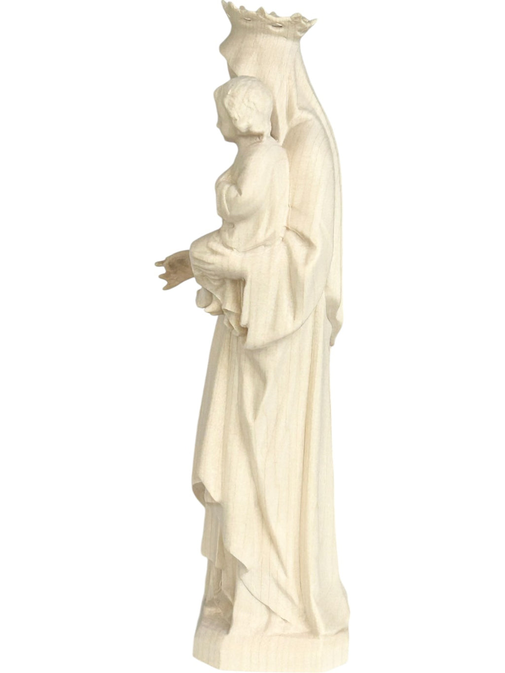 Maria Hilfe der Christen aus Ahornholhz geschnitzt - mit Ölfarben lasiert