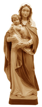 Mutter der Hoffnung Madonna aus Holz - mit Ölfarben lasiert