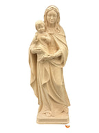 Mutter der Hoffnung Madonna aus Holz - mit Ölfarben lasiert