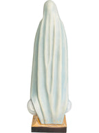 Notre Dame de Fatima pèlerin statue en bois