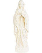 Vierge de Lourdes statue en bois