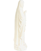Vierge de Lourdes statue en bois