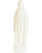Vierge de Lourdes statue en bois