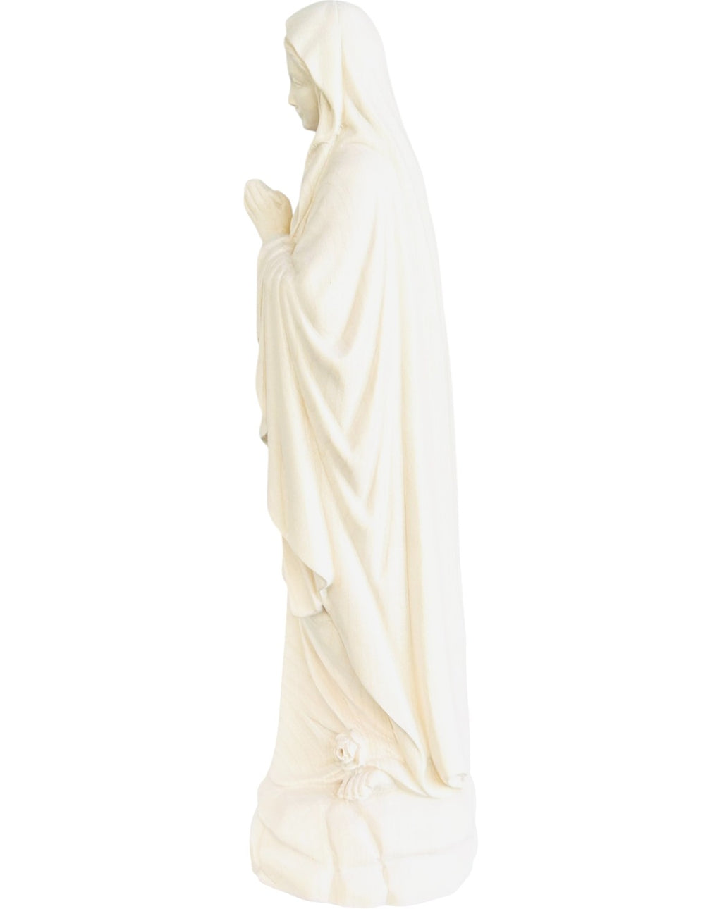 Vierge de Lourdes statue en bois