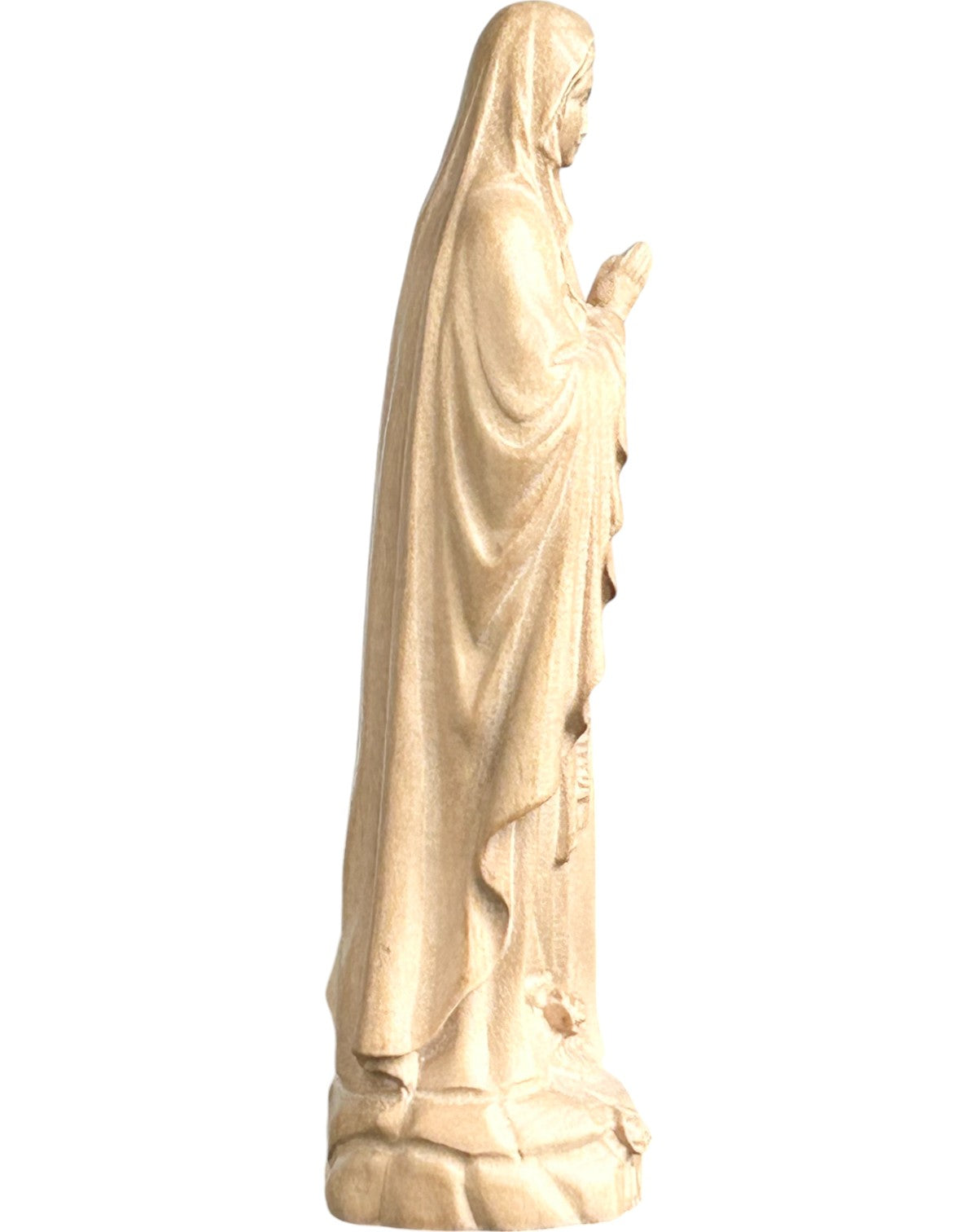 Lourdes-Madonna Holzfigur - mit Ölfarben lasiert