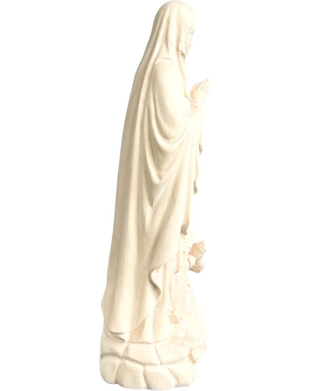 Madonna von Lourdes mit Bernadette, Holz kaufen - mit Ölfarben lasiert