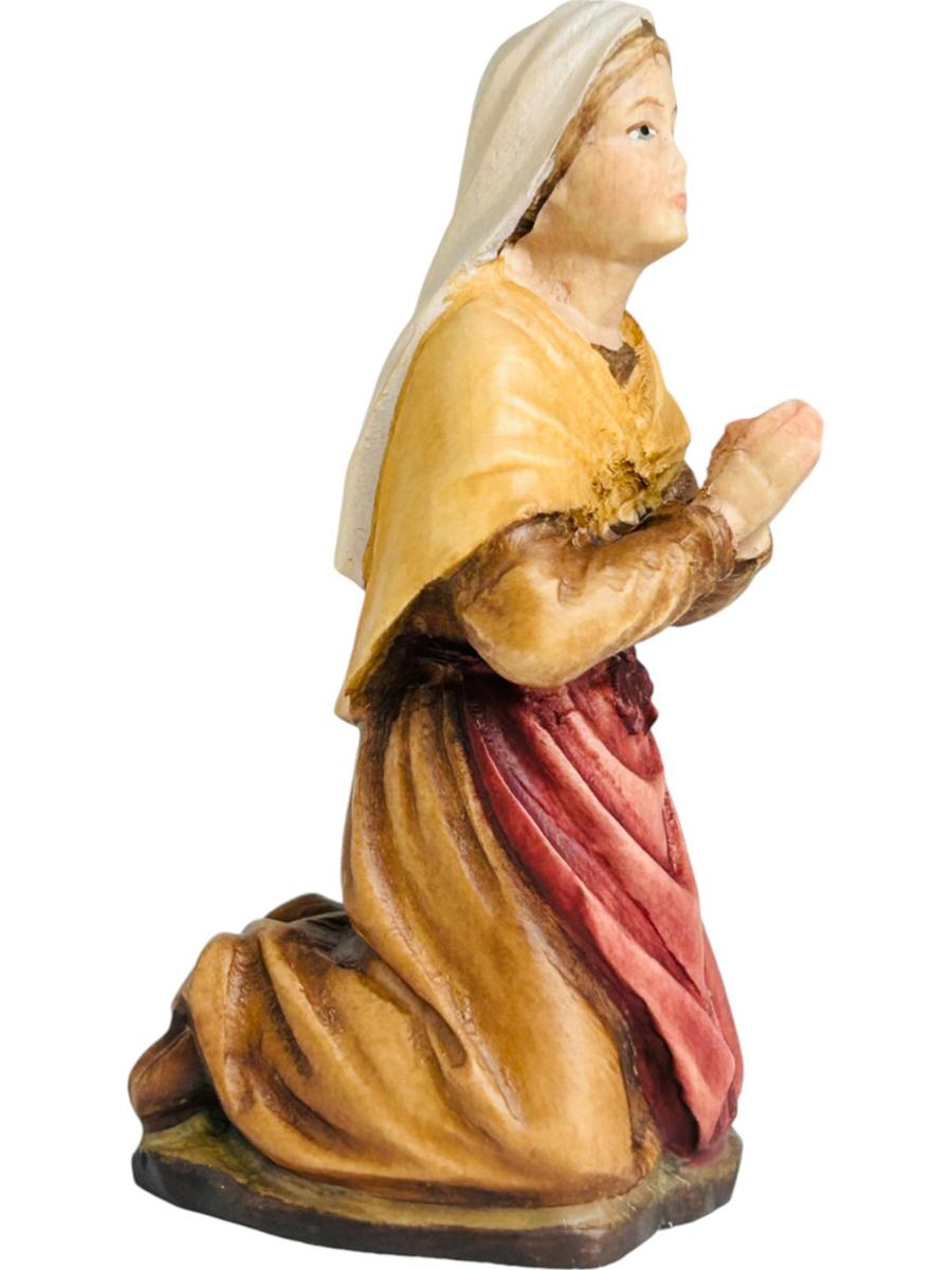 Saint Bernadette statue en bois