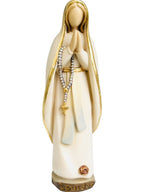 Vierge de Lourdes en bois