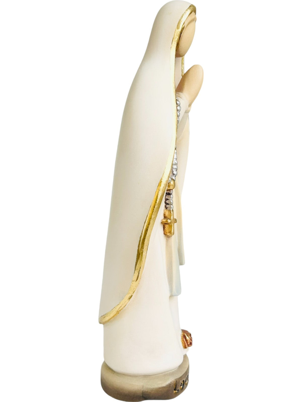 Vierge de Lourdes en bois