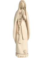 Vierge de Lourdes en bois