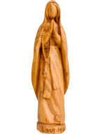 Vierge de Lourdes en bois
