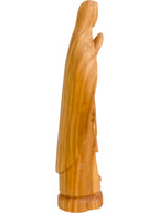 Vierge de Lourdes en bois