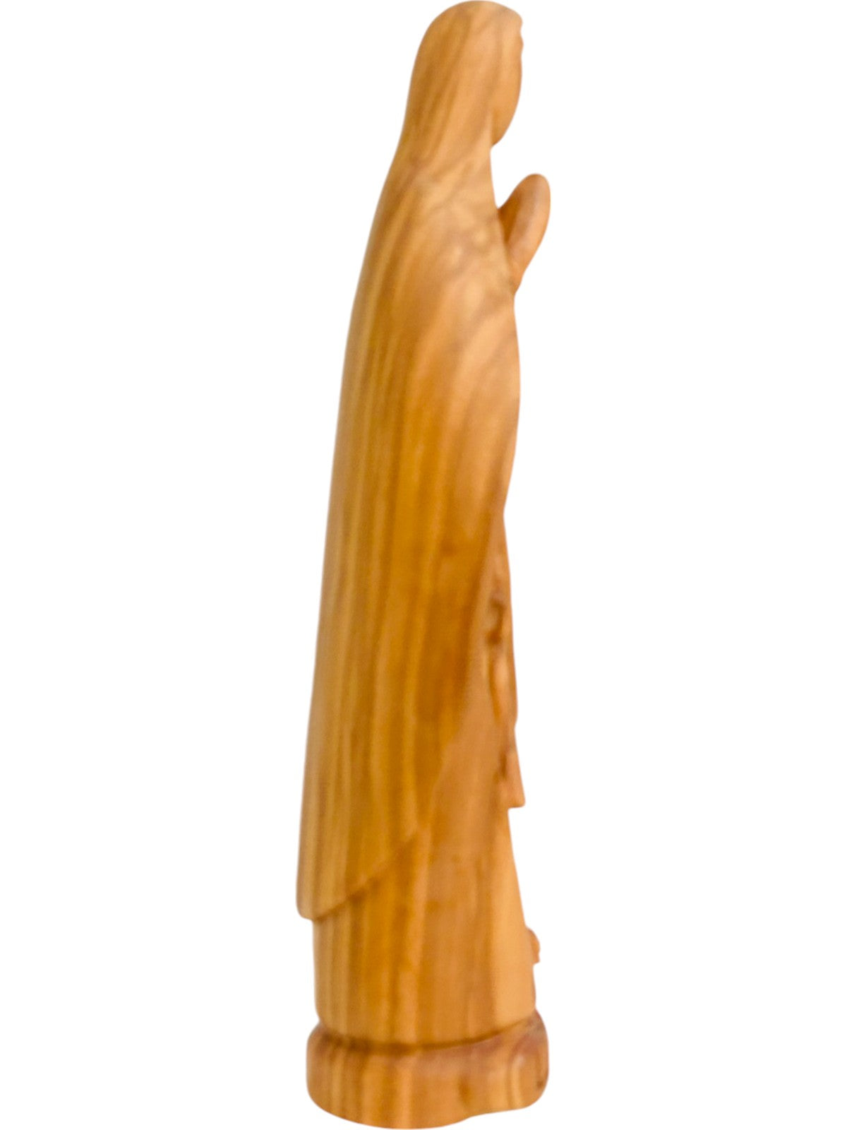 Vierge de Lourdes en bois