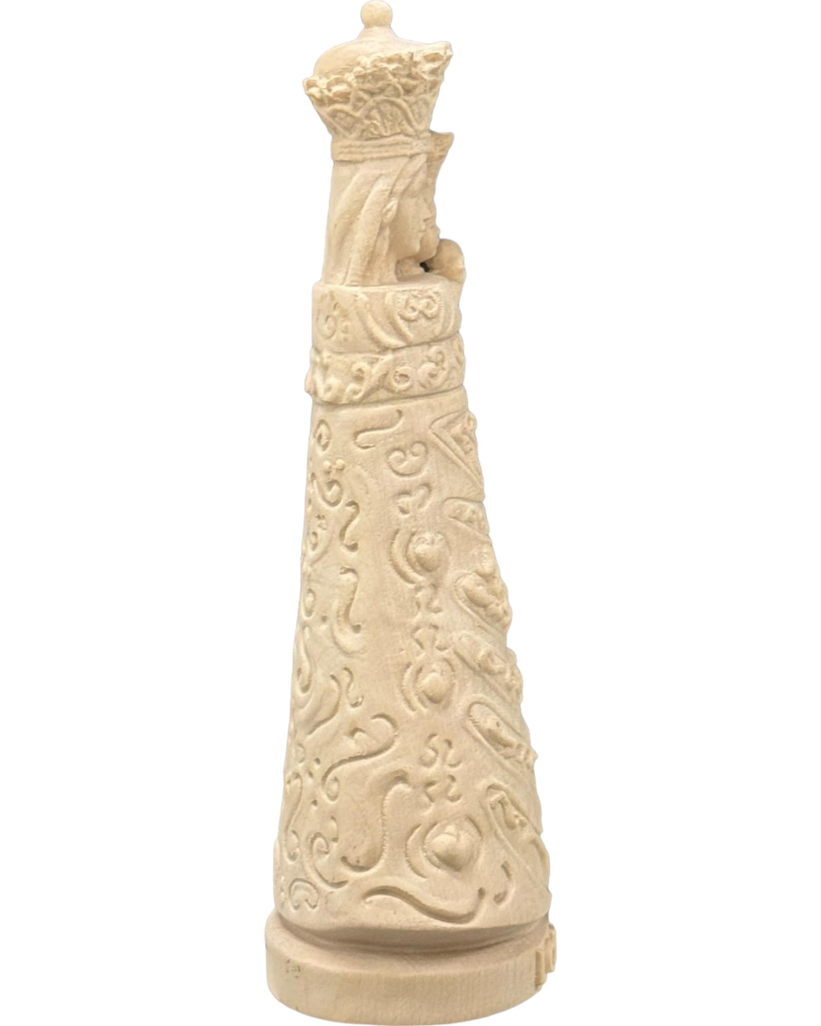 Madonna von Loreto aus Holz - mit Ölfarben lasiert