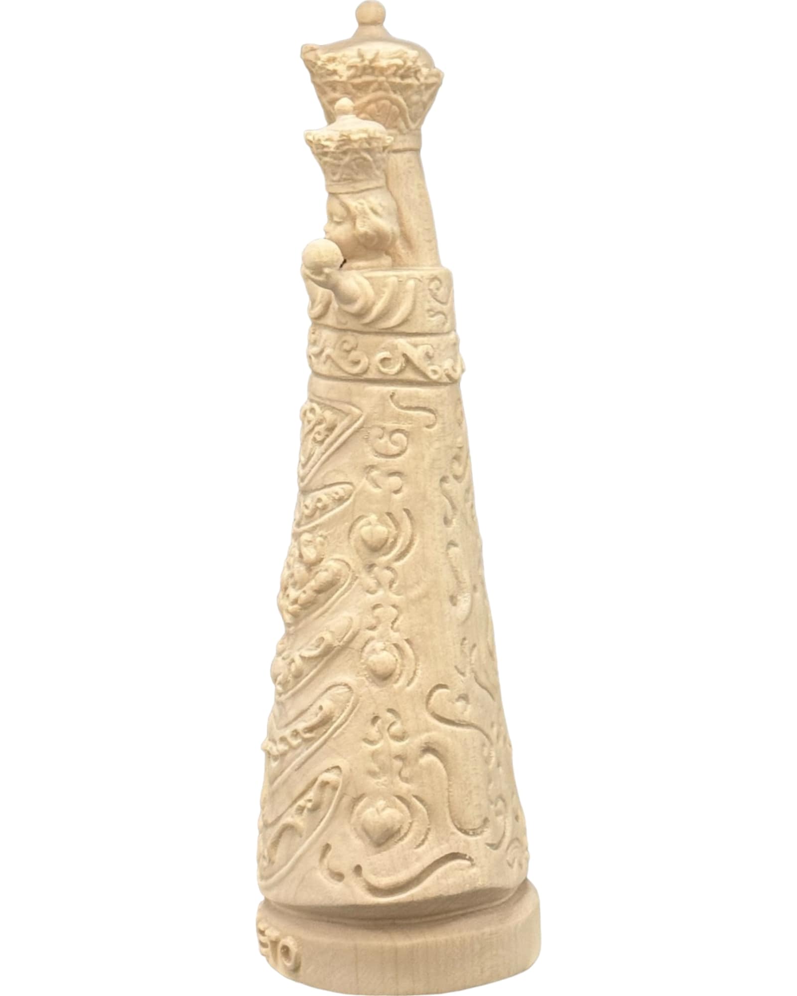 Madonna von Loreto aus Holz - mit Ölfarben lasiert