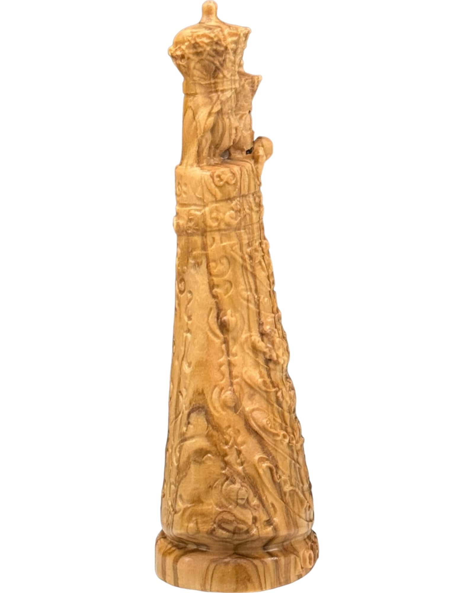 Madonna von Loreto aus Holz - mit Ölfarben lasiert