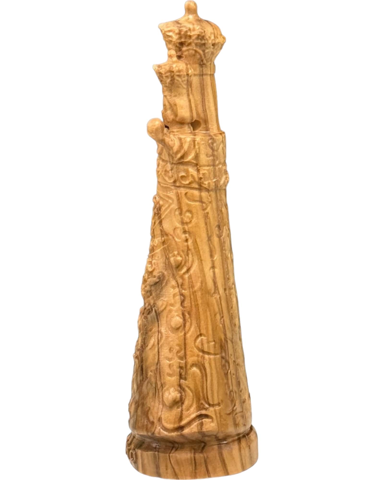 Madonna von Loreto aus Holz - mit Ölfarben lasiert