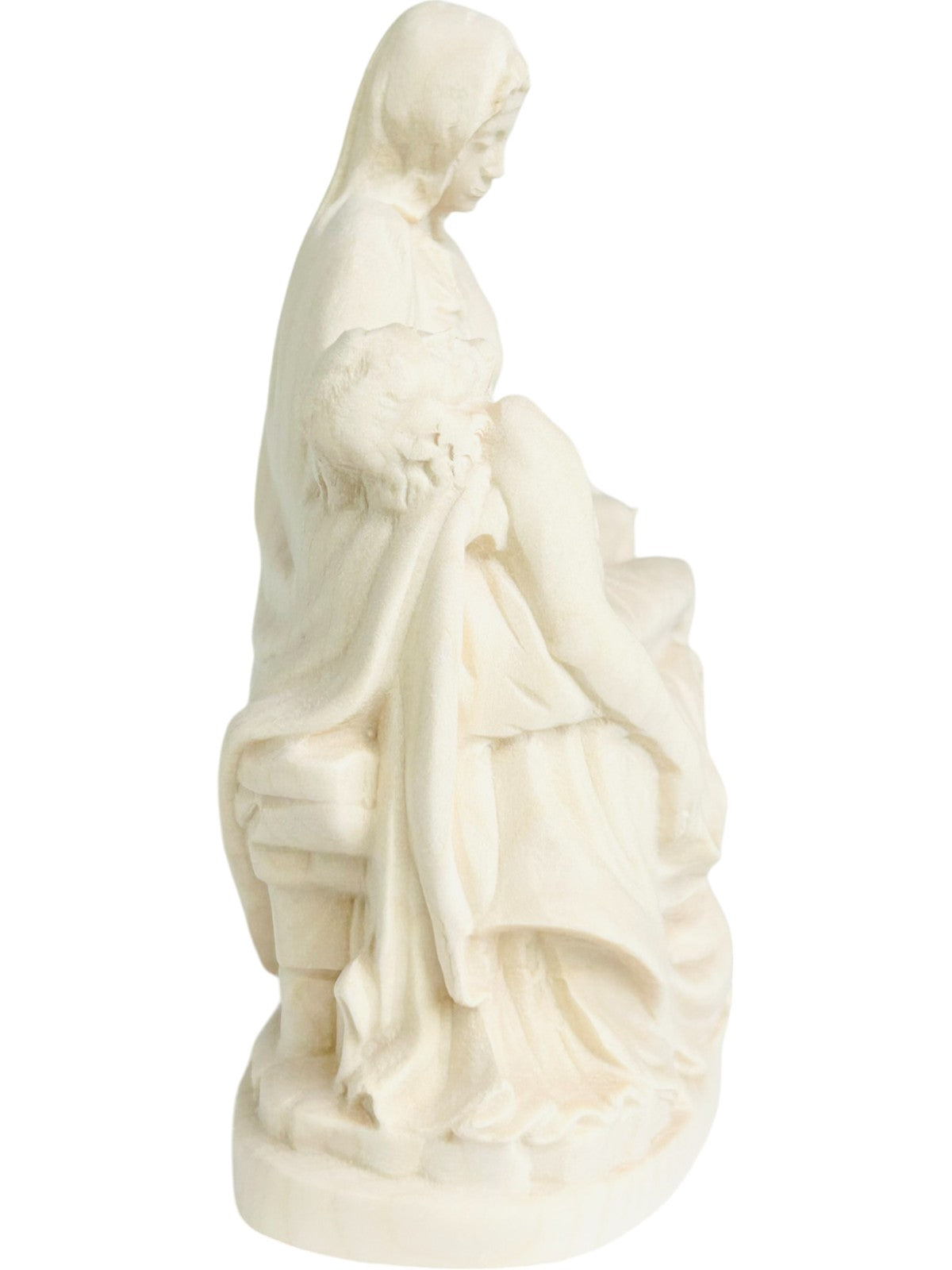 Holznachbildung der Pietà von Michelangelo - mit Ölfarben lasiert