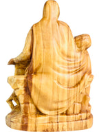 Holznachbildung der Pietà von Michelangelo - mit Ölfarben lasiert