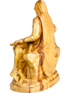 Holznachbildung der Pietà von Michelangelo - mit Ölfarben lasiert