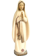 Vierge de Lourdes en bois