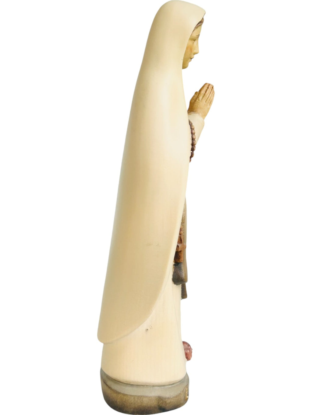 Vierge de Lourdes en bois