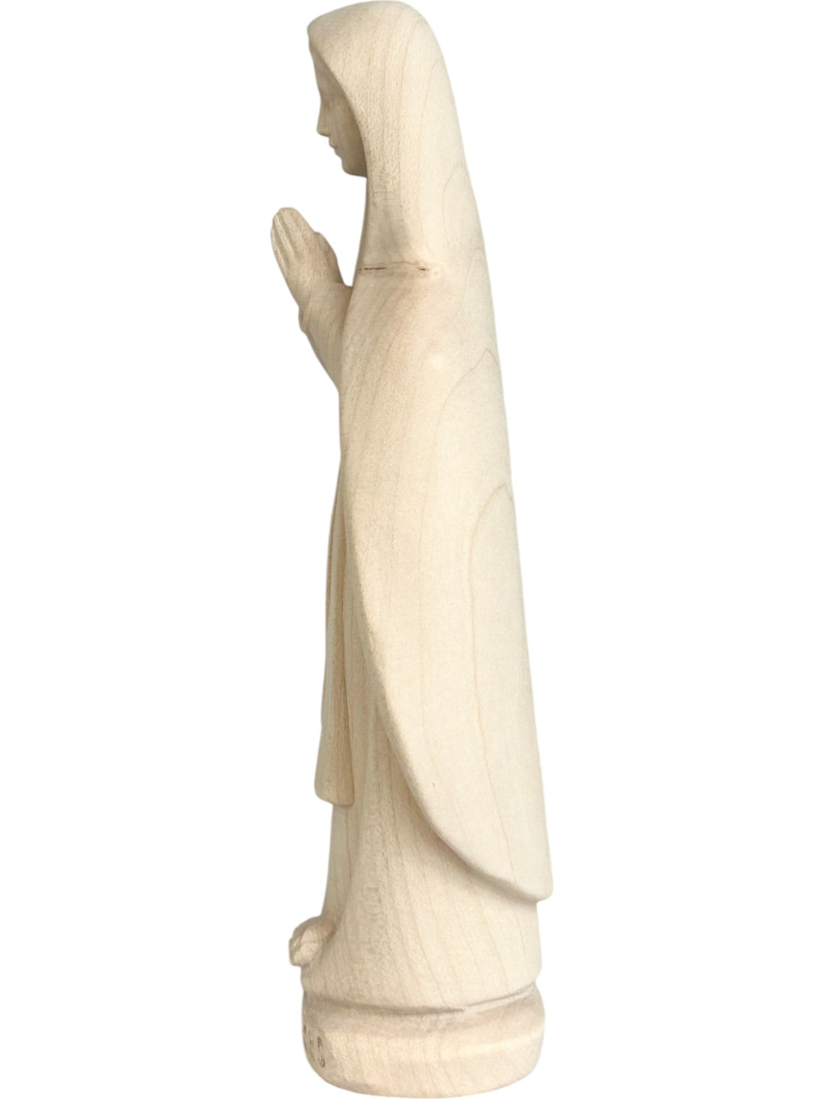 Lourdes Madonna als Holz Skulptur - mit Ölfarben lasiert