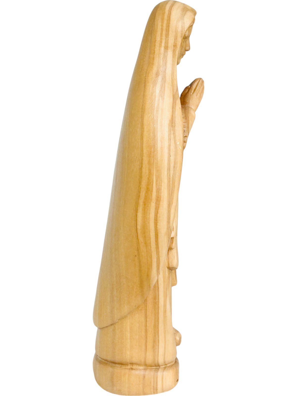 Lourdes Madonna als Holz Skulptur - mit Ölfarben lasiert