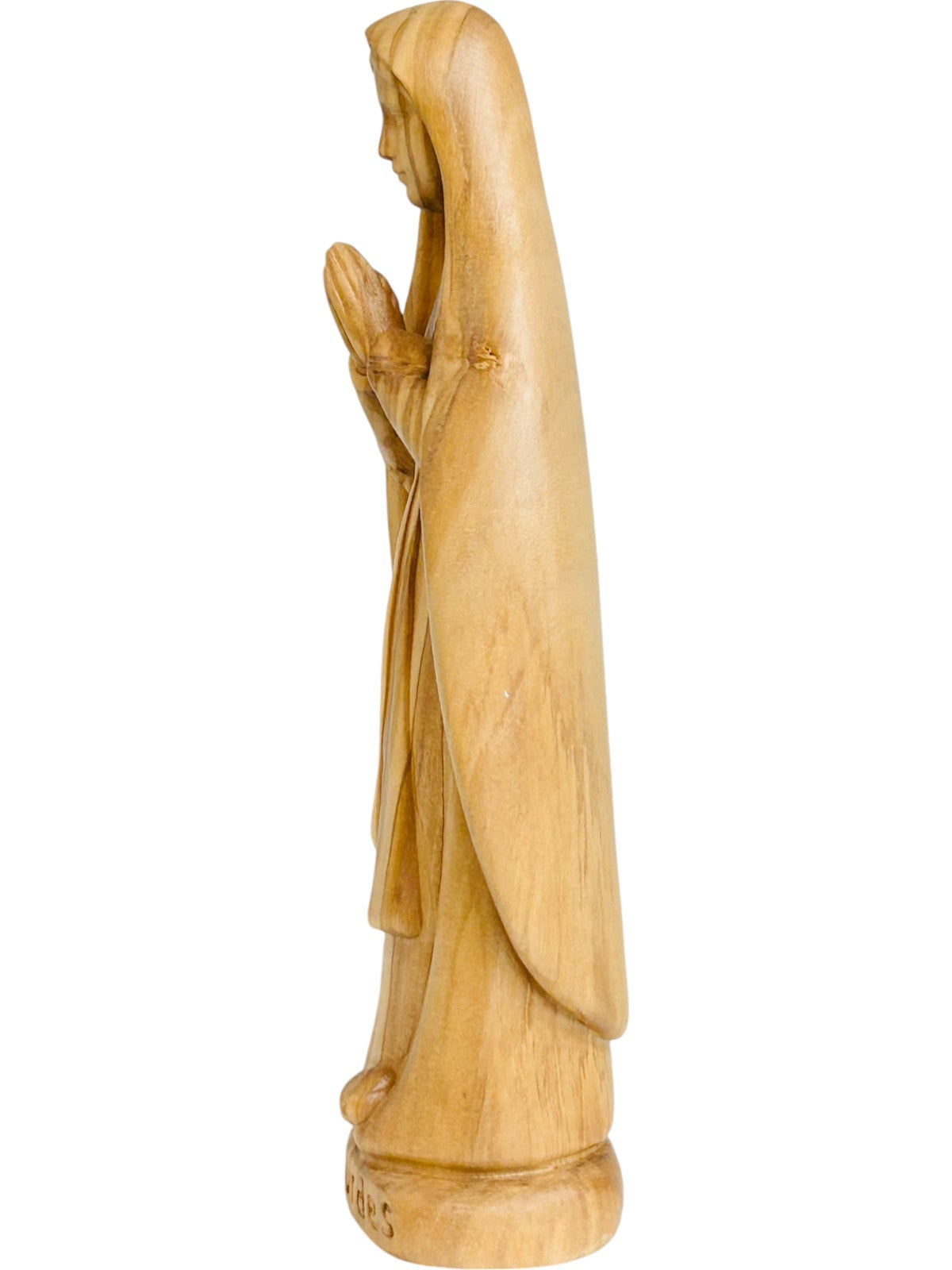 Lourdes Madonna als Holz Skulptur - mit Ölfarben lasiert