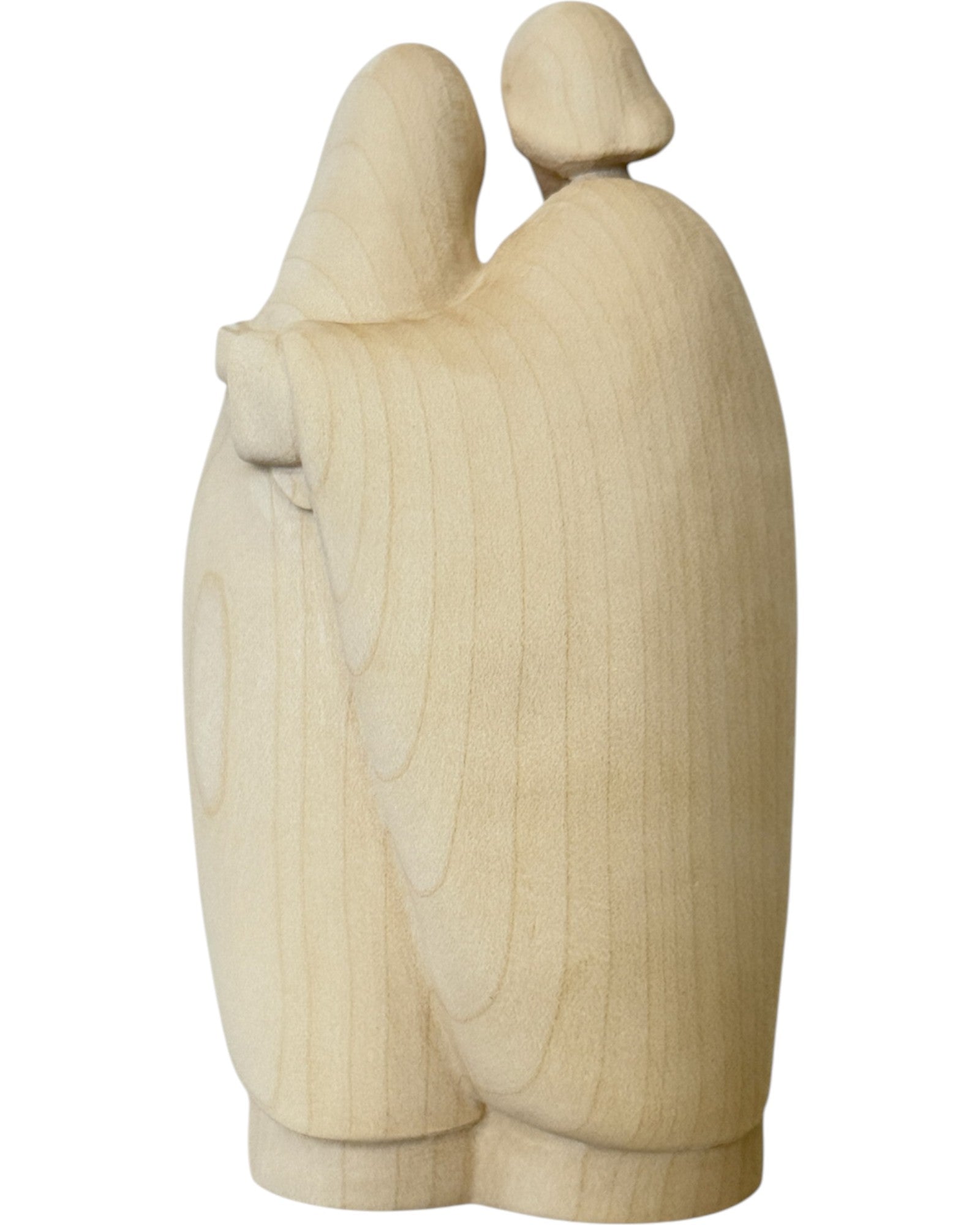 Heilige Familie als Holz Figur - mit Ölfarben lasiert
