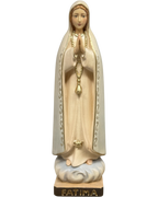 Statua in Legno Madonna di Fatima Pellegrina della Val Gardena