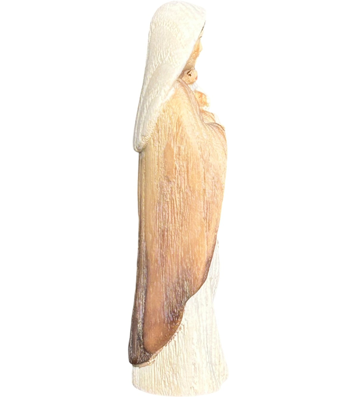 Madone moderne avec enfant en bois