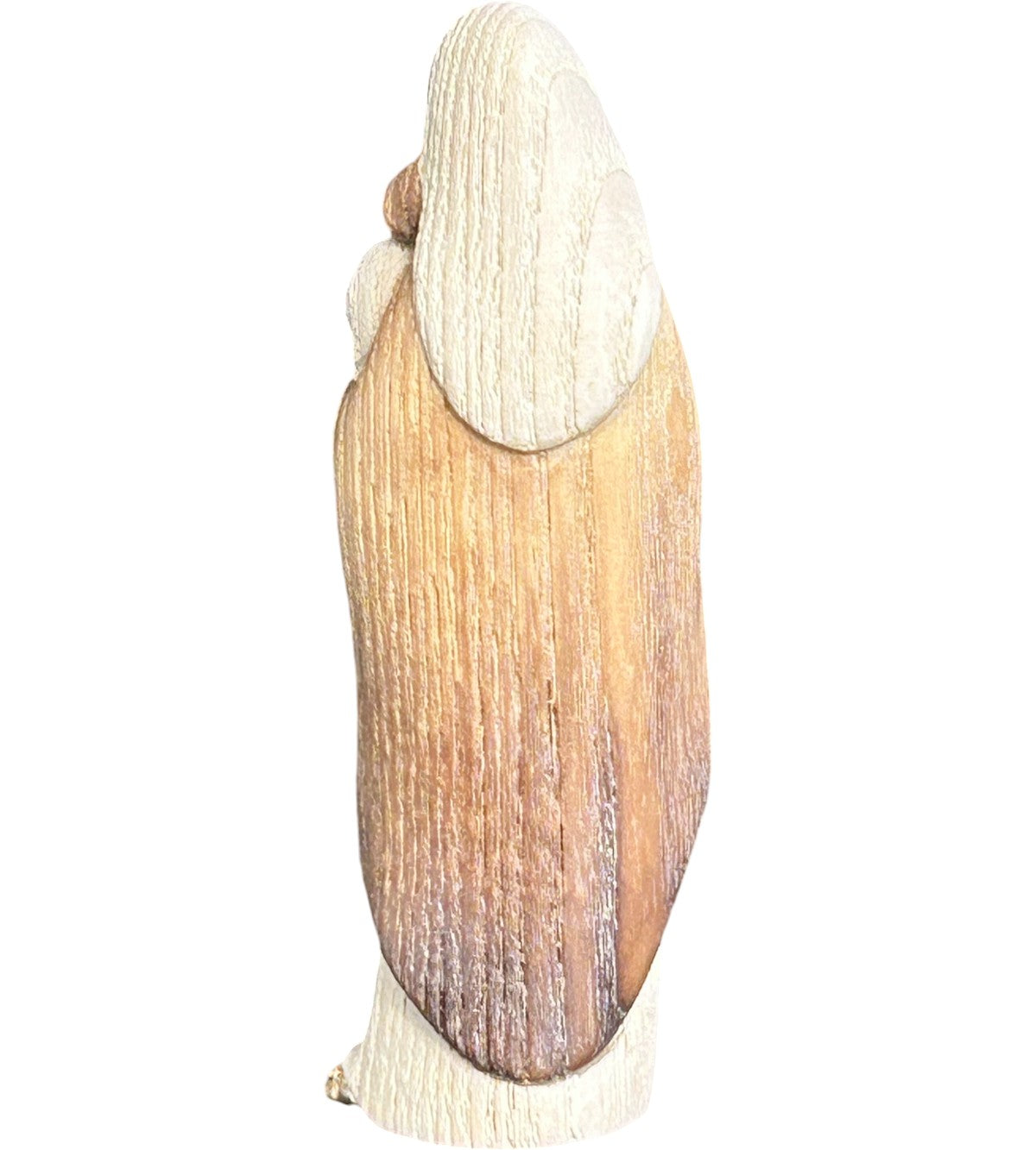 Madone moderne avec enfant en bois