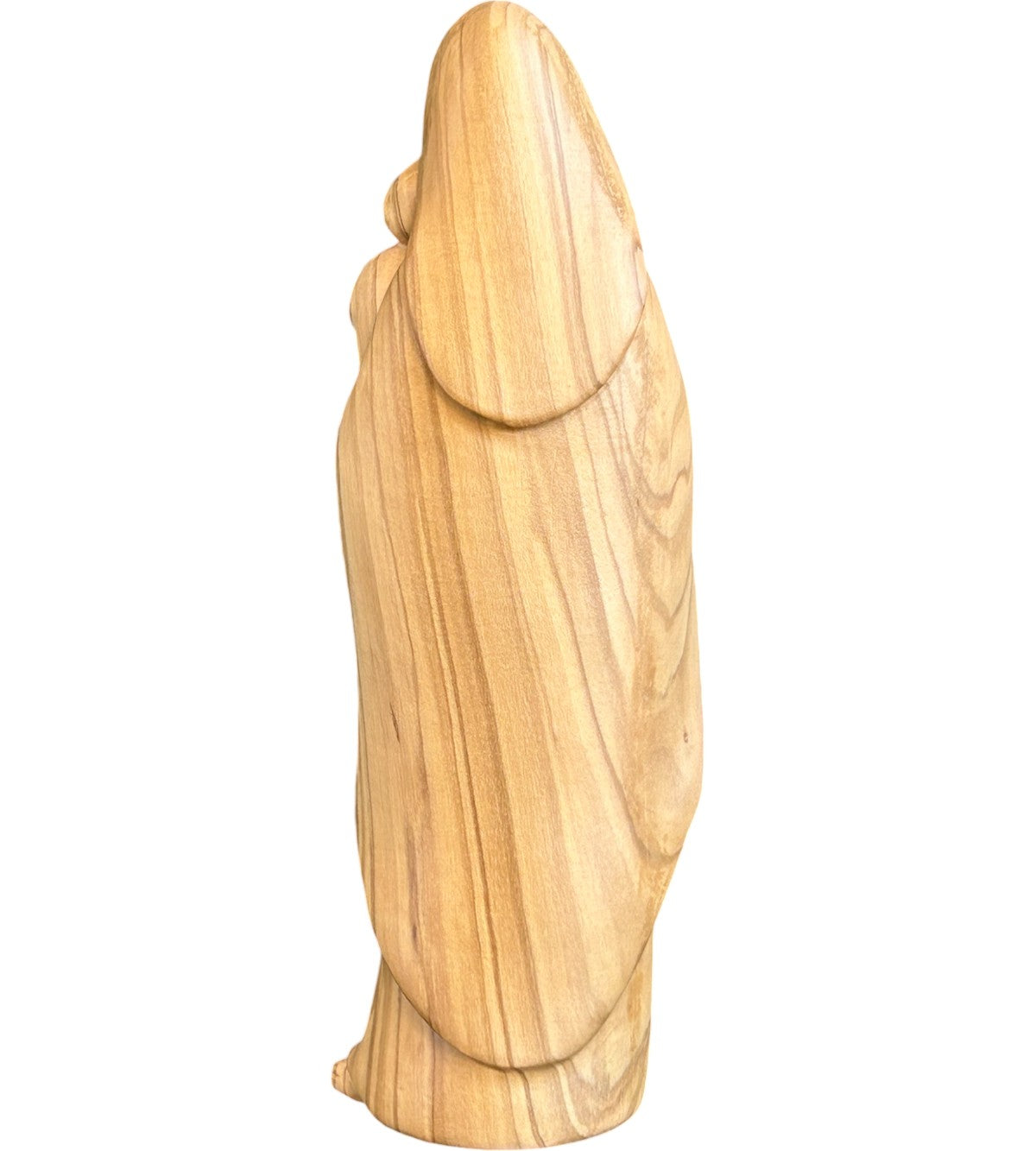 Madone moderne avec enfant en bois