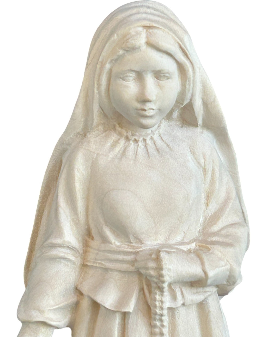Jacinta aus Fatima Holz geschnitzt - mit Ölfarben lasiert