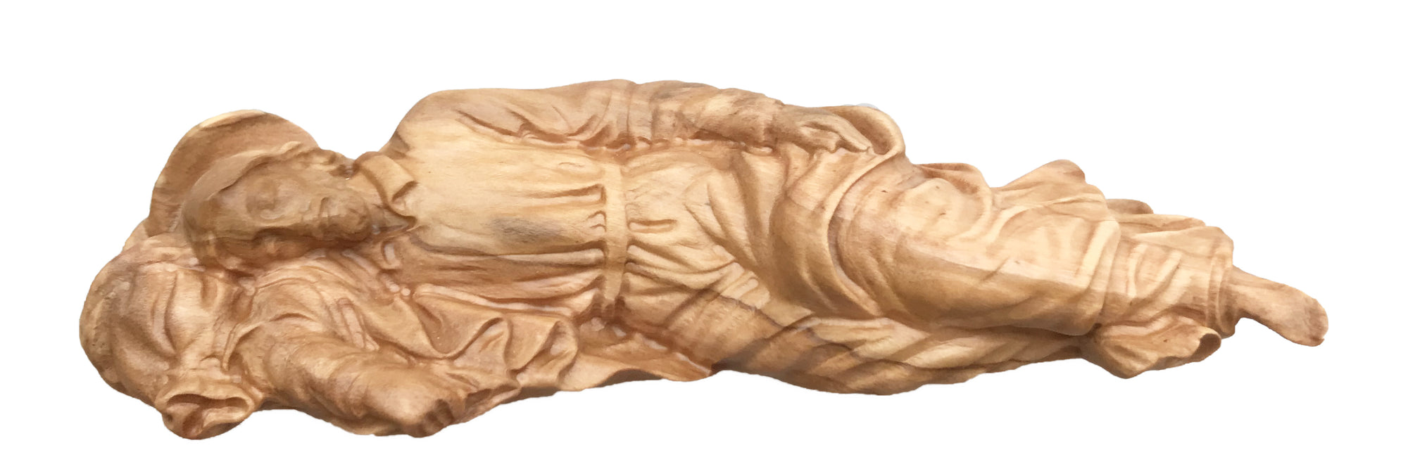 St. Joseph endormi sculpture en bois