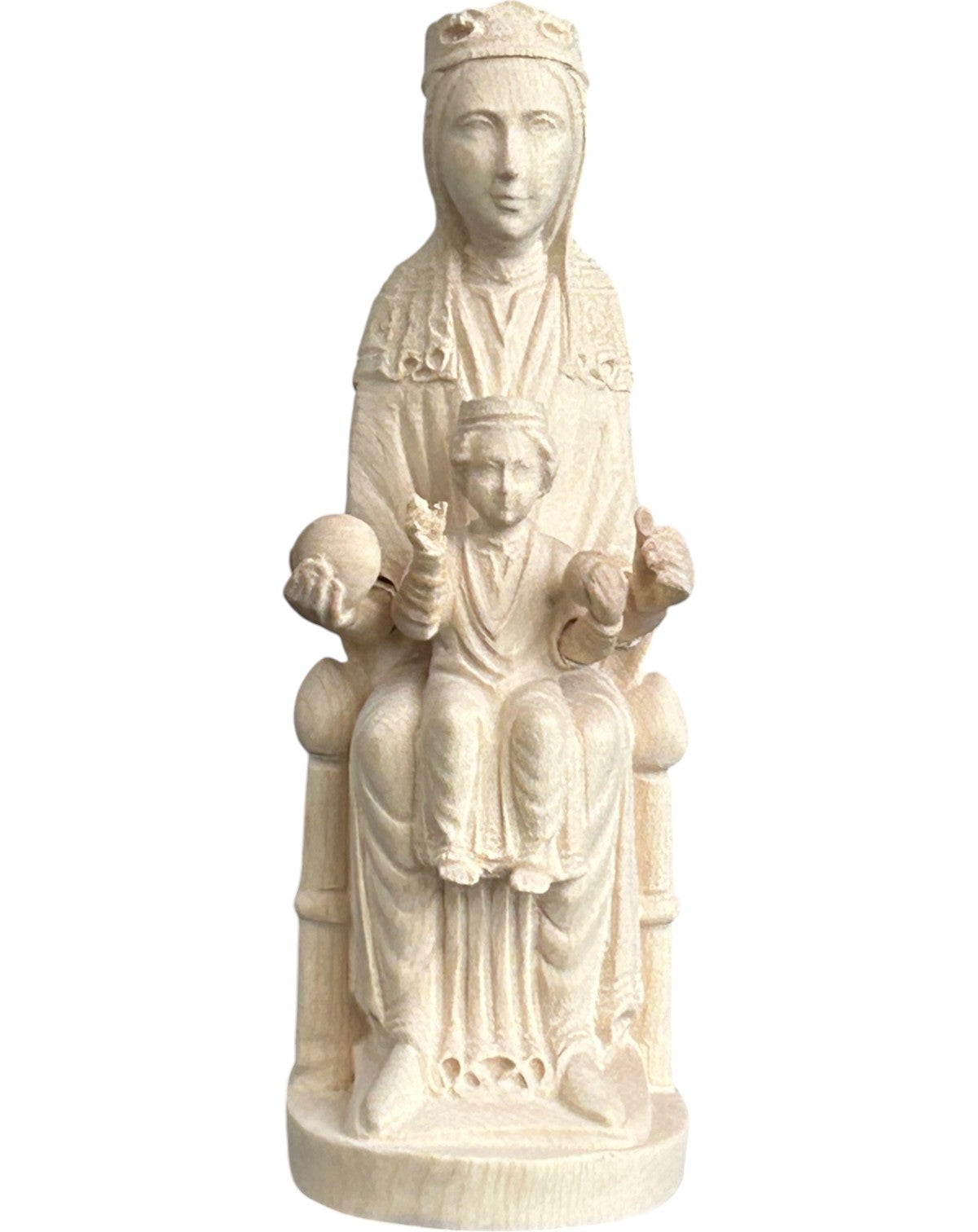La Vierge Noire de Monserrat en bois